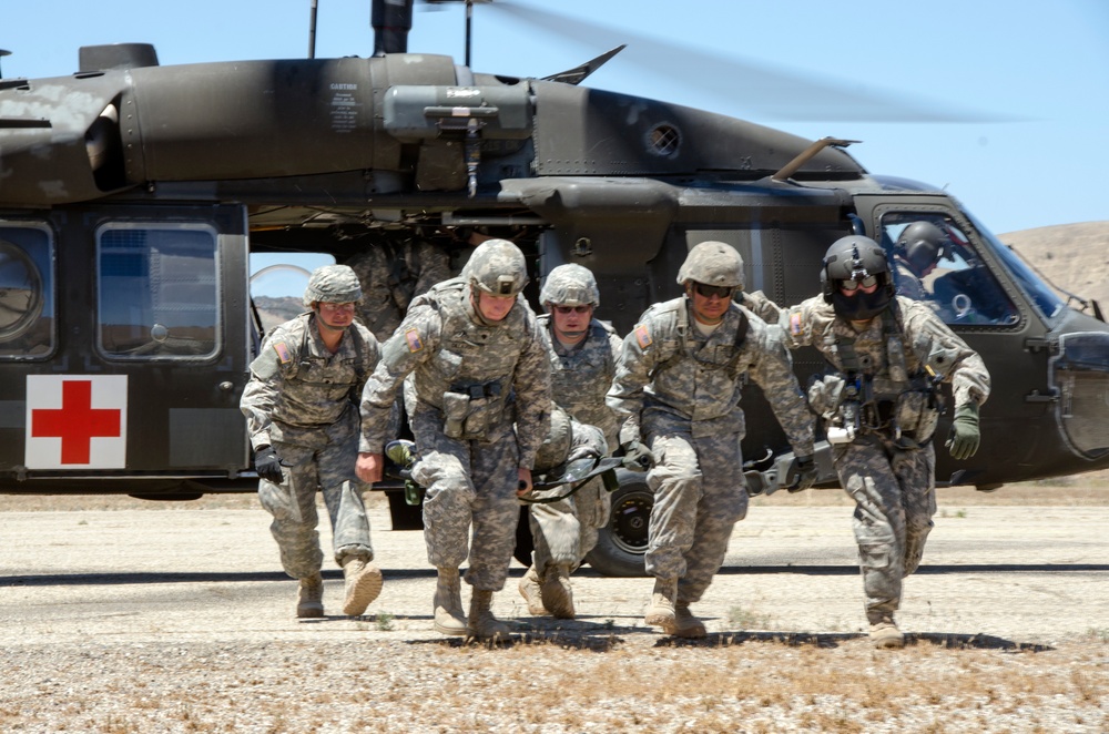 Casualty evacuation training