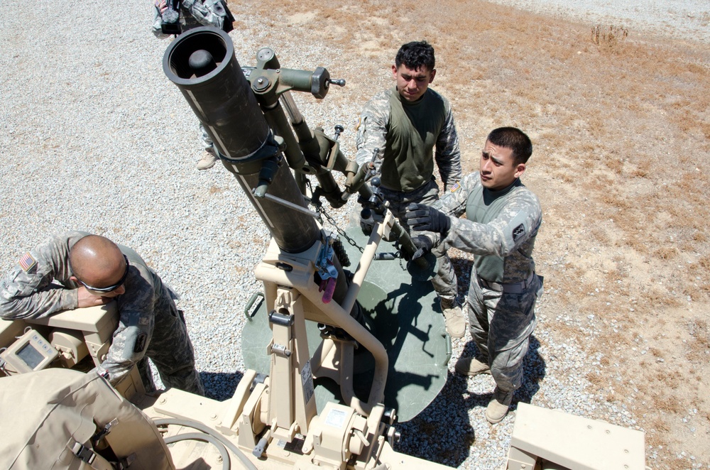Firing the 120mm