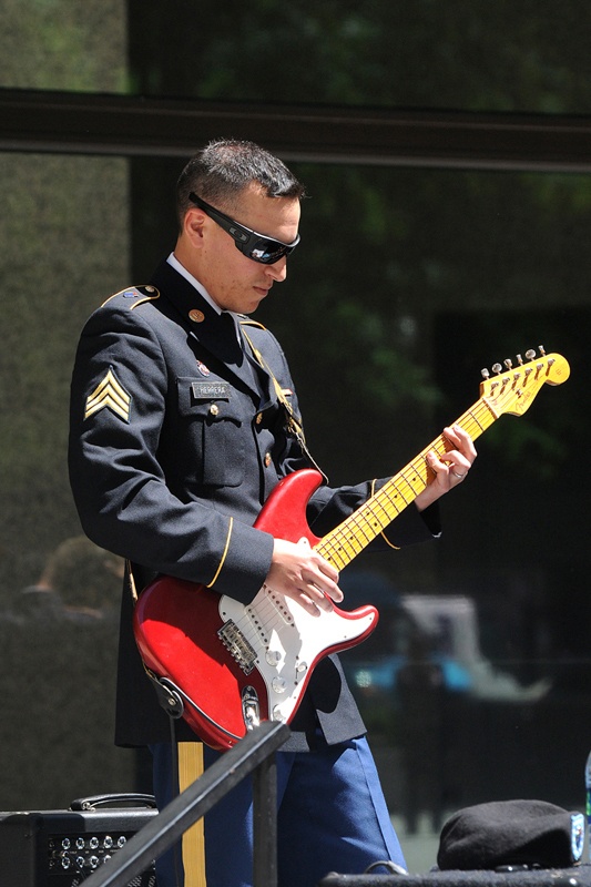 US Army Reserve band performs at US Army’s 239th birthday