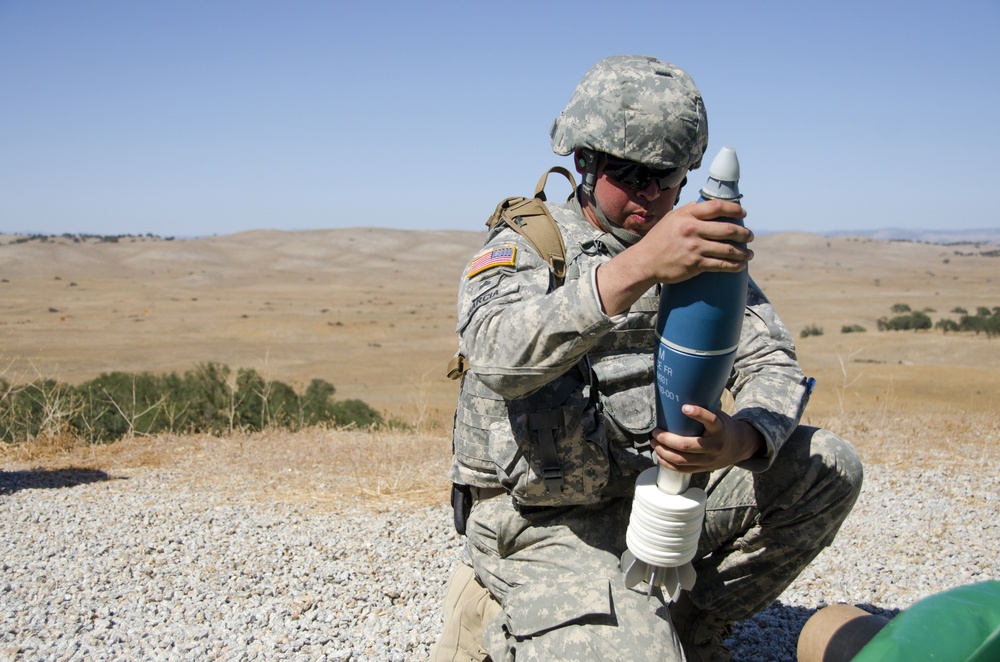 Firing the 1200mm
