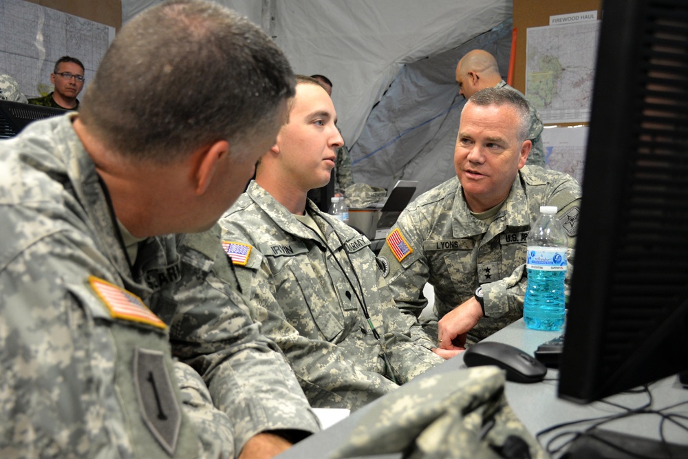 Army National Guard’s acting director tours 30th annual Golden Coyote exercise