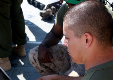 Marines Maintain Helicopters at ITX 6-14