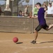 Kickin’ it with the wing: Committed and Engaged Spouses hold kickball tournament