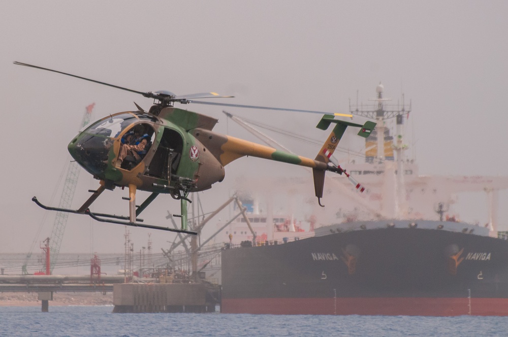 Jordanian navy participates in demonstration during Eager Lion 14 exercise
