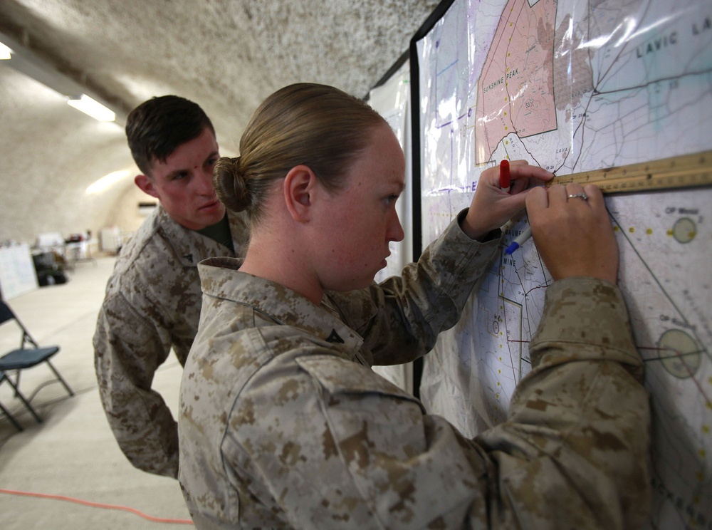 Intel Marines Brief Pilots at ITX 6-14