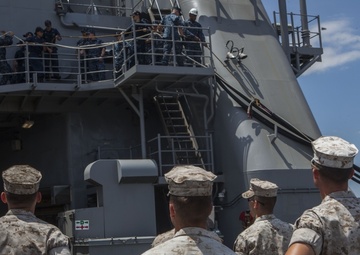 Marines, sailors aboard USS Oak Hill visit Canada