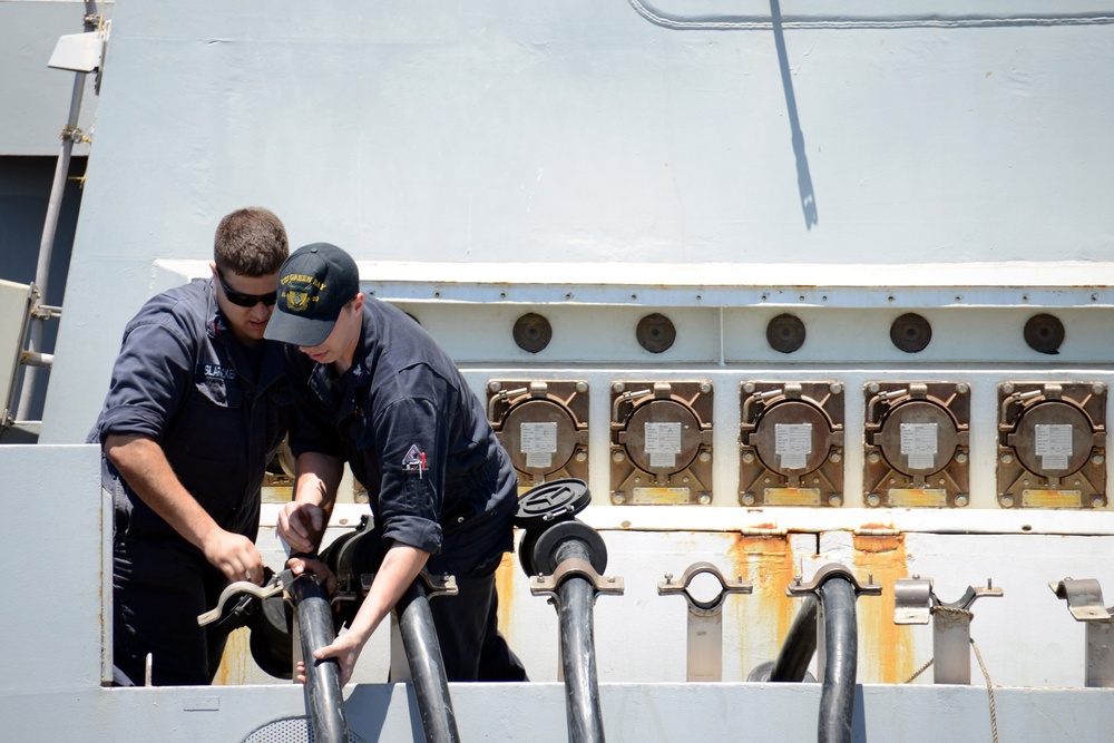 USS Green Bay pulls into Naval Station San Diego