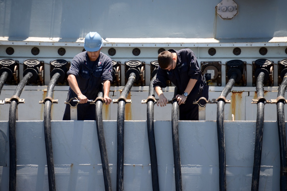 USS Green Bay pulls into Naval Station San Diego