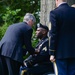 Mount Vernon Wreath Laying, Present Purple Hearts