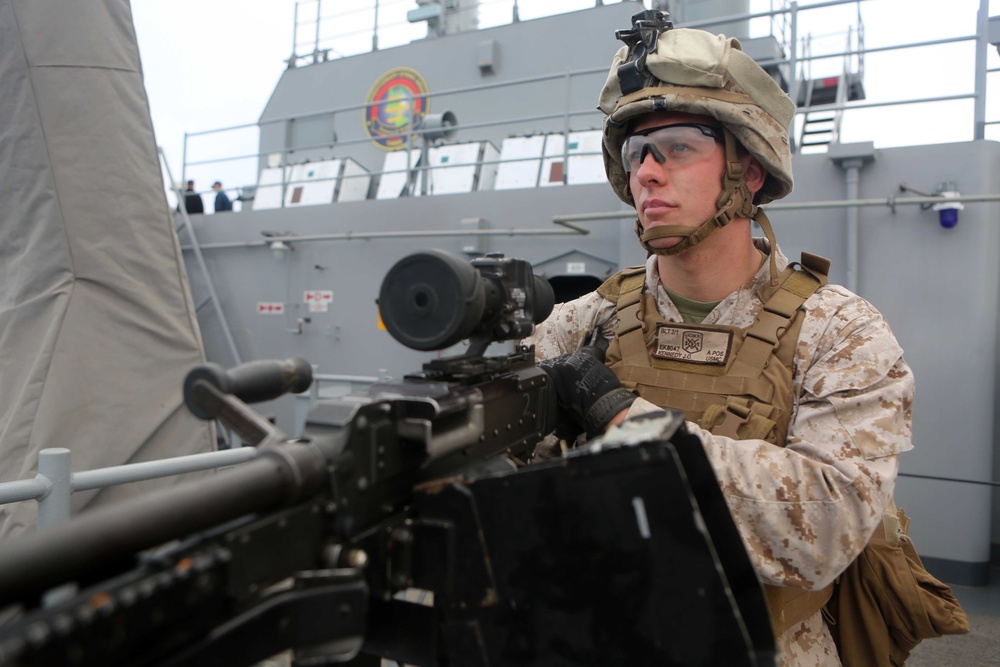 DVIDS - Images - 11th MEU Marines train for straits transit safety ...