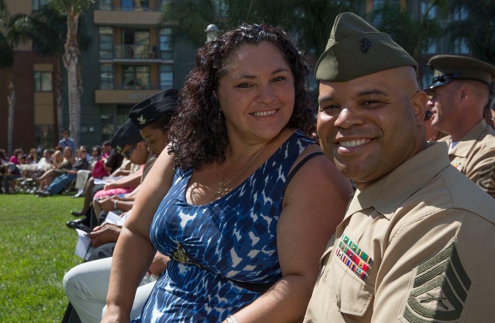 Couple reunited for educational recognition