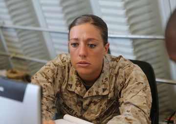 Marine hopes to one day help heal mentally wounded veterans as a social worker