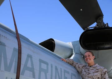 Marine hopes to one day help heal mentally wounded veterans as a social worker for Navy and Marine Corps