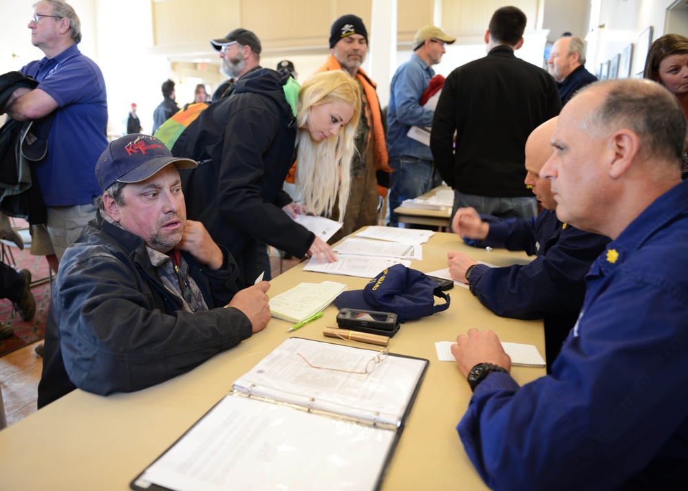 Coast Guard conducts gold dredging vessel inspections in Nome, Alaska