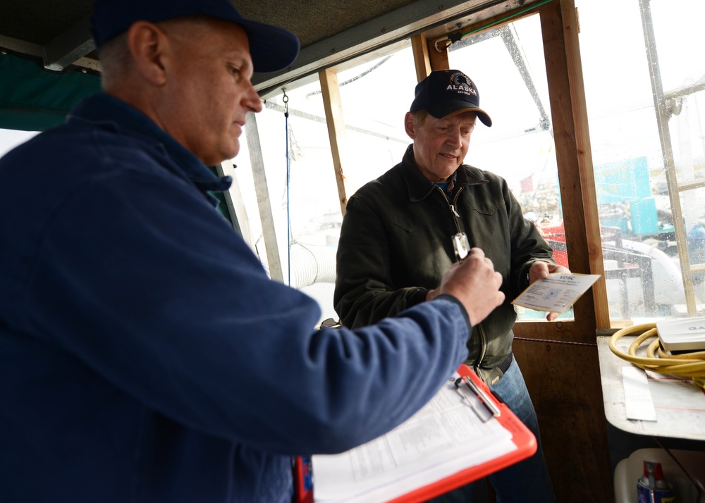 Coast Guard conducts gold dredging vessel inspections in Nome, Alaska