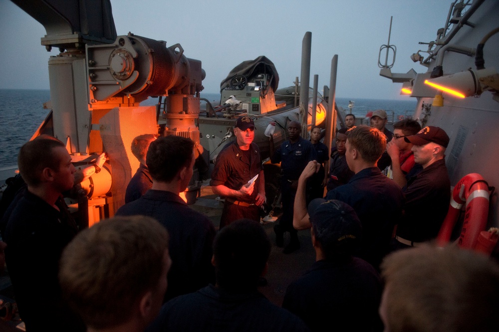 USS Arleigh Burke operations