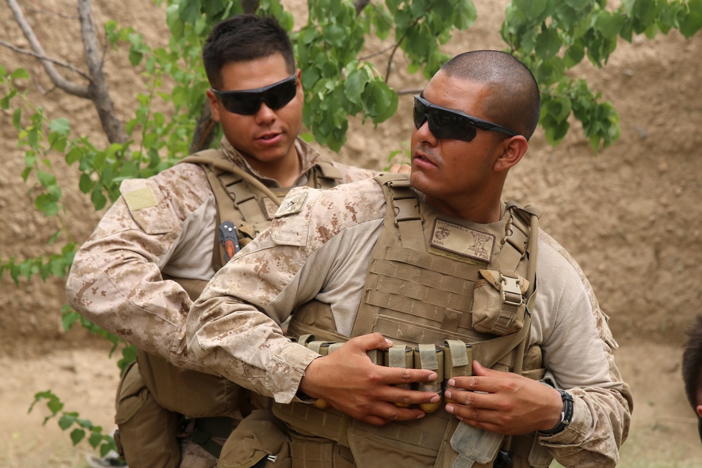 Marines confiscate more than one metric ton of narcotics in Helmand province, Afghanistan