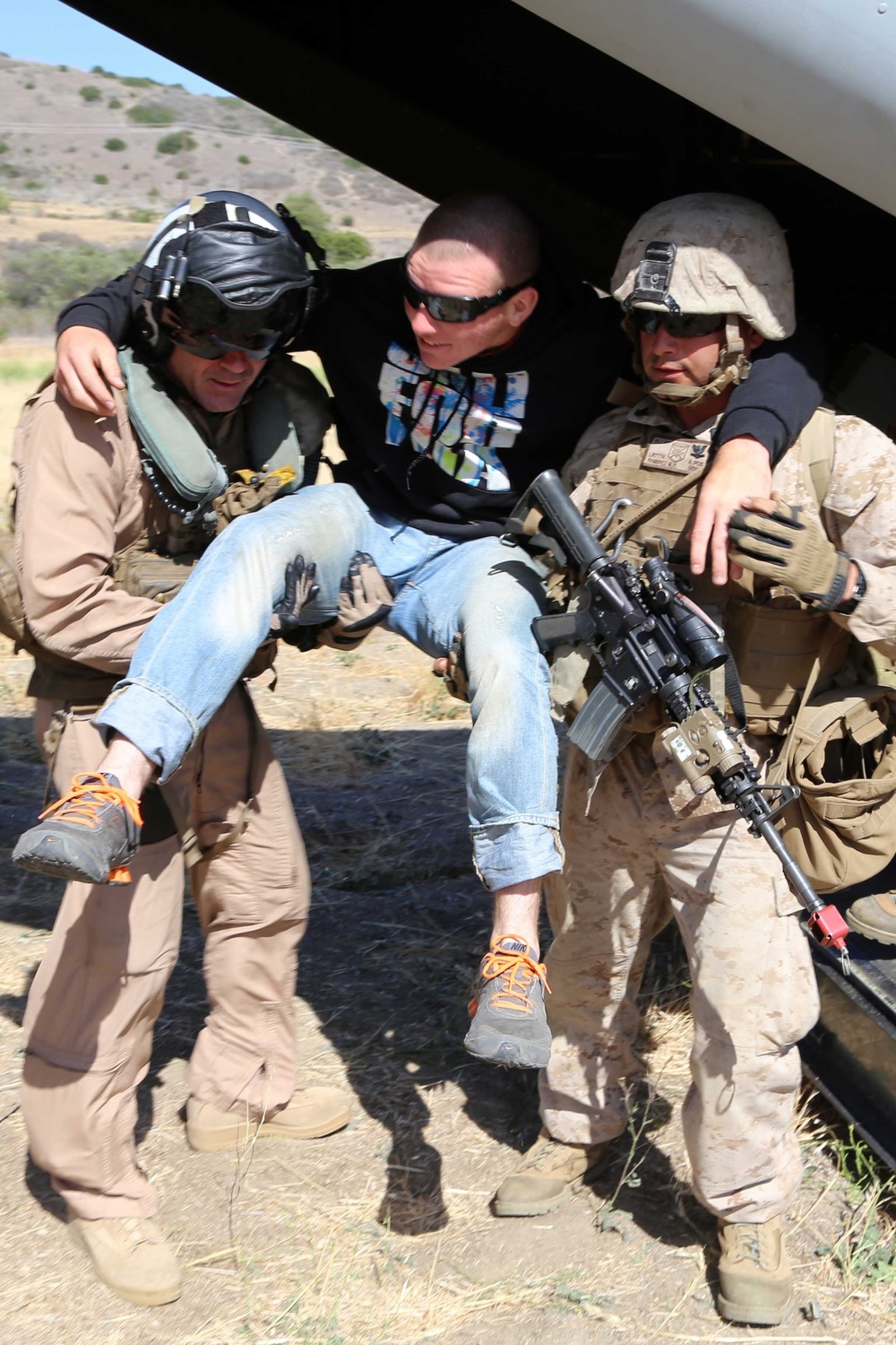 11th MEU conducts a mass casualty training exercise