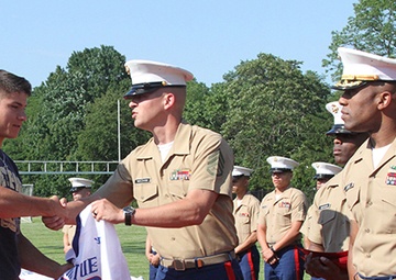 Dan Daly Cup players kick-off training camp with community outreach