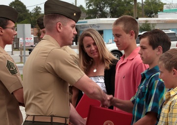 Master Sergeant Duell Retirement