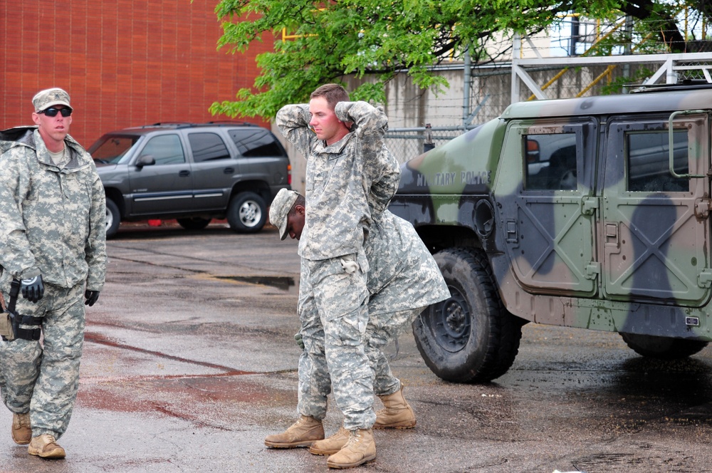North Carolina’s 105th Military Police Battalion holds site security qualification event