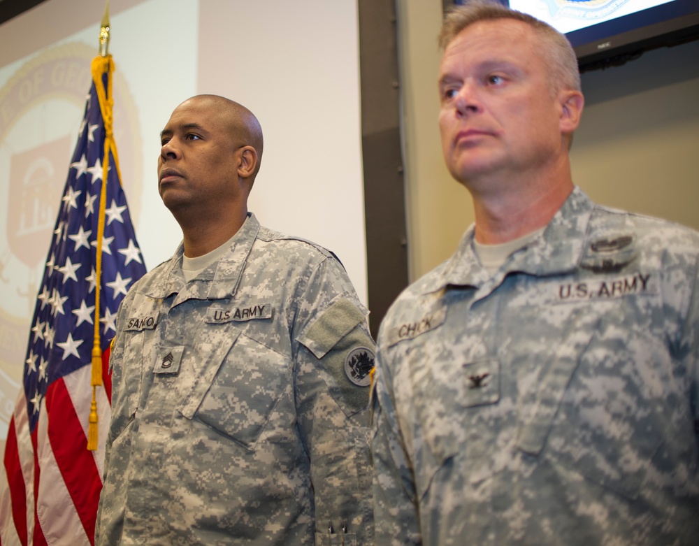 Georgia Guardsmen honored for service during crisis