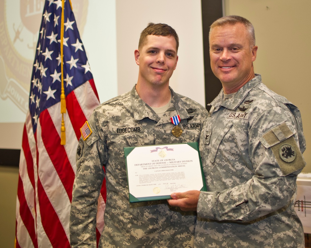 Georgia Guardsmen honored for service during crisis