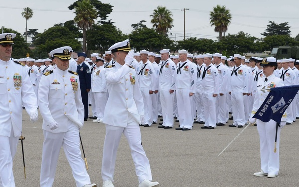 NMCB 4 Change of Command