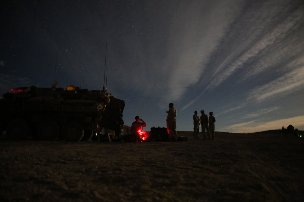 4th LAR prepares for mechanized assault course