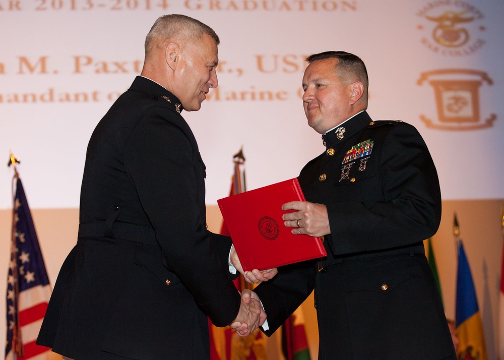 Marine Corps University Graduation