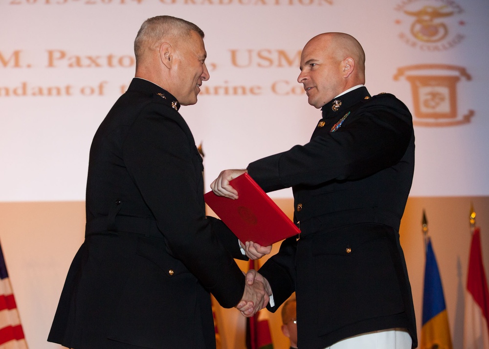 Marine Corps University Graduation