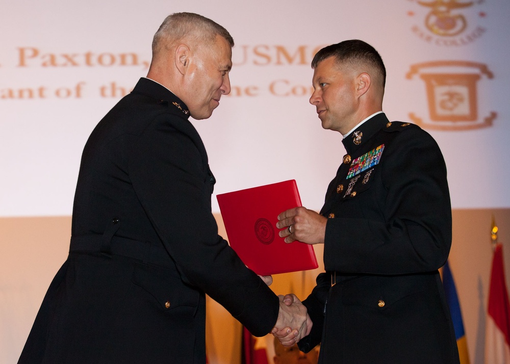 Marine Corps University Graduation