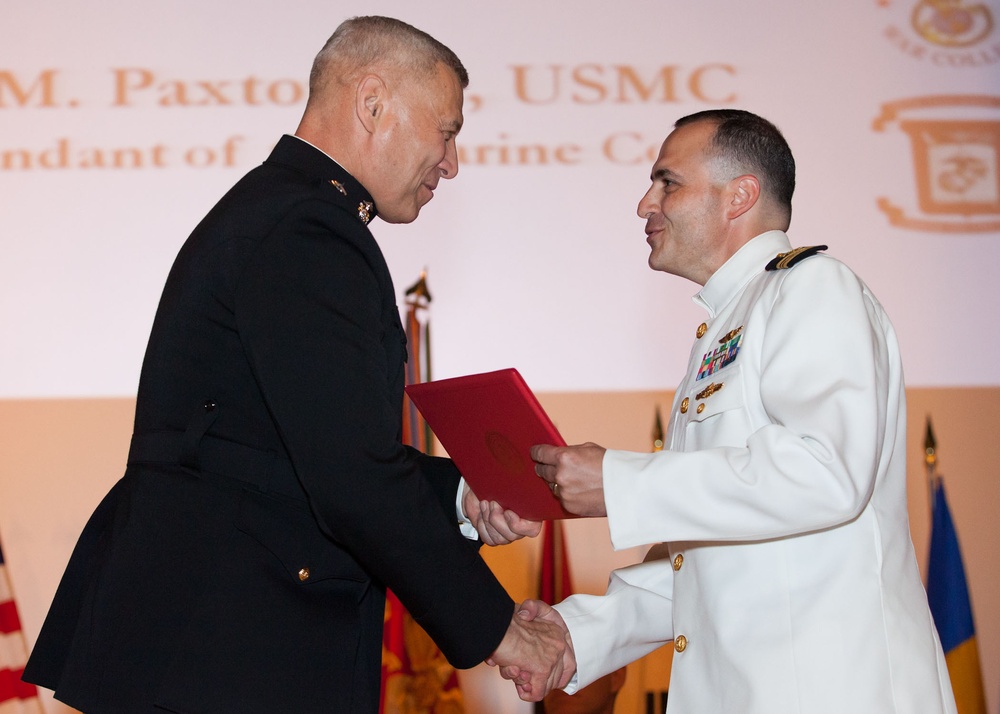 Marine Corps University Graduation