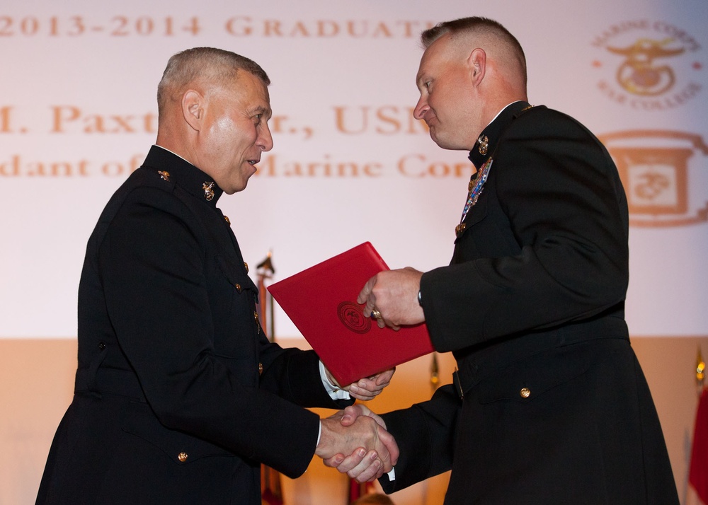 Marine Corps University Graduation