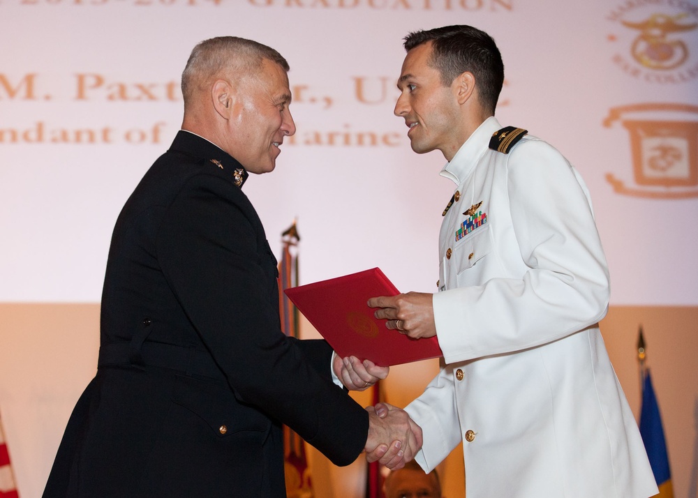 Marine Corps University Graduation