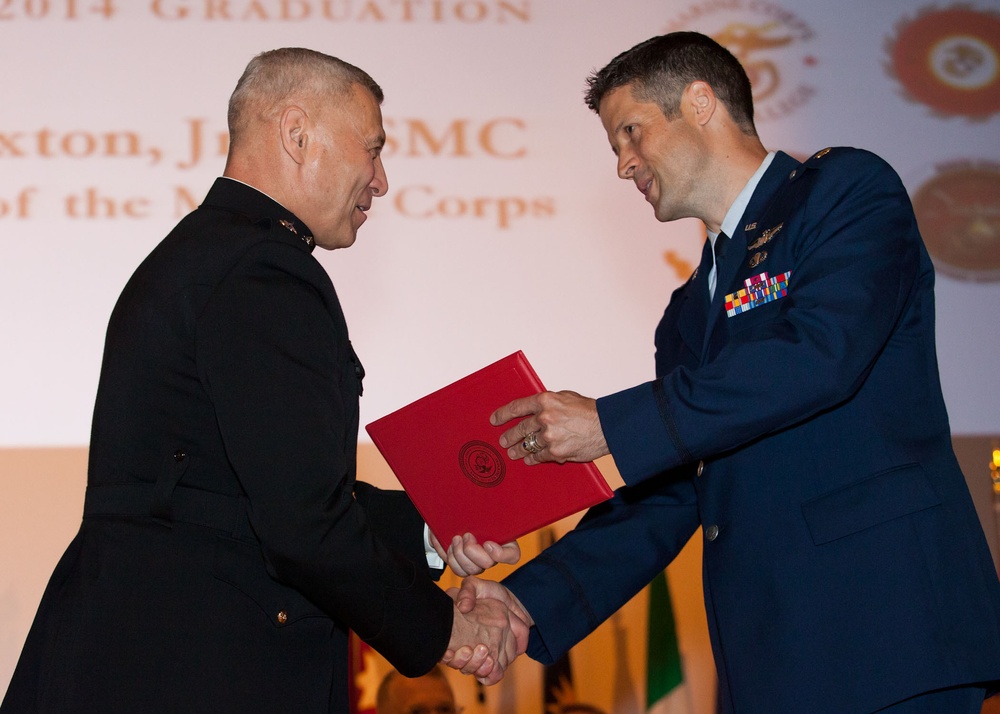 Marine Corps University Graduation