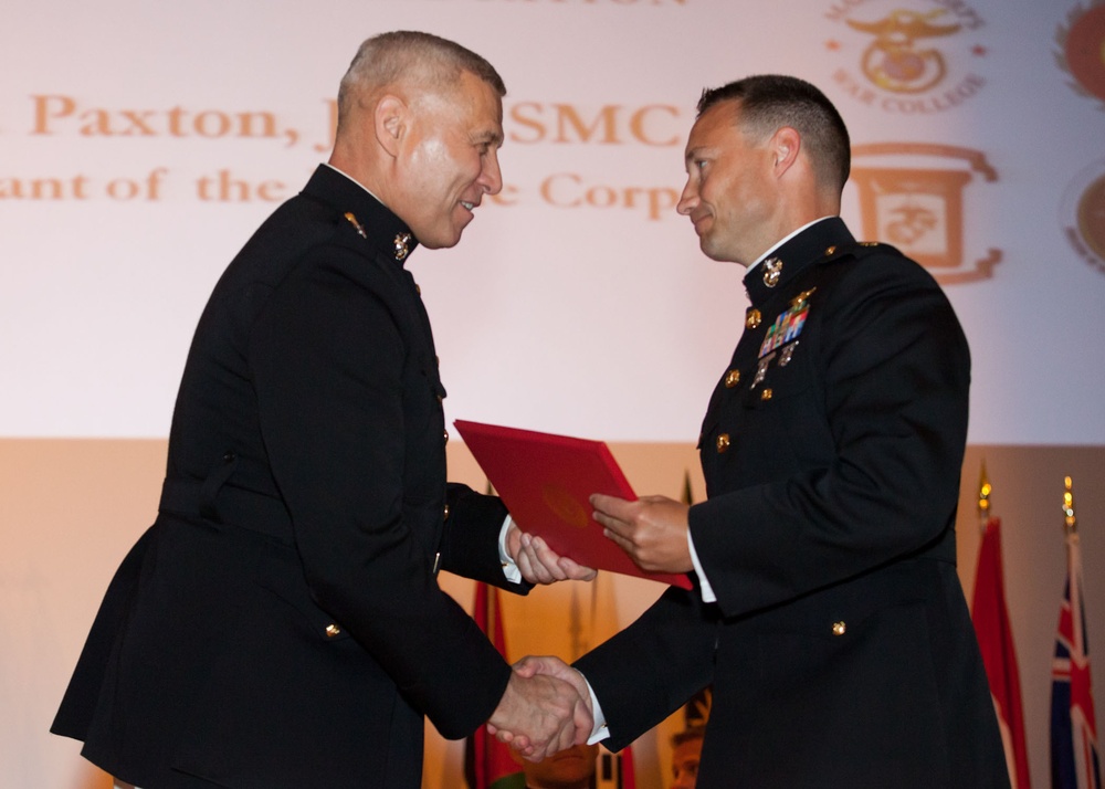 Marine Corps University Graduation