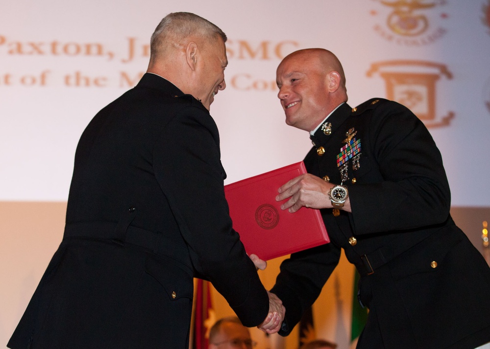 Marine Corps University Graduation