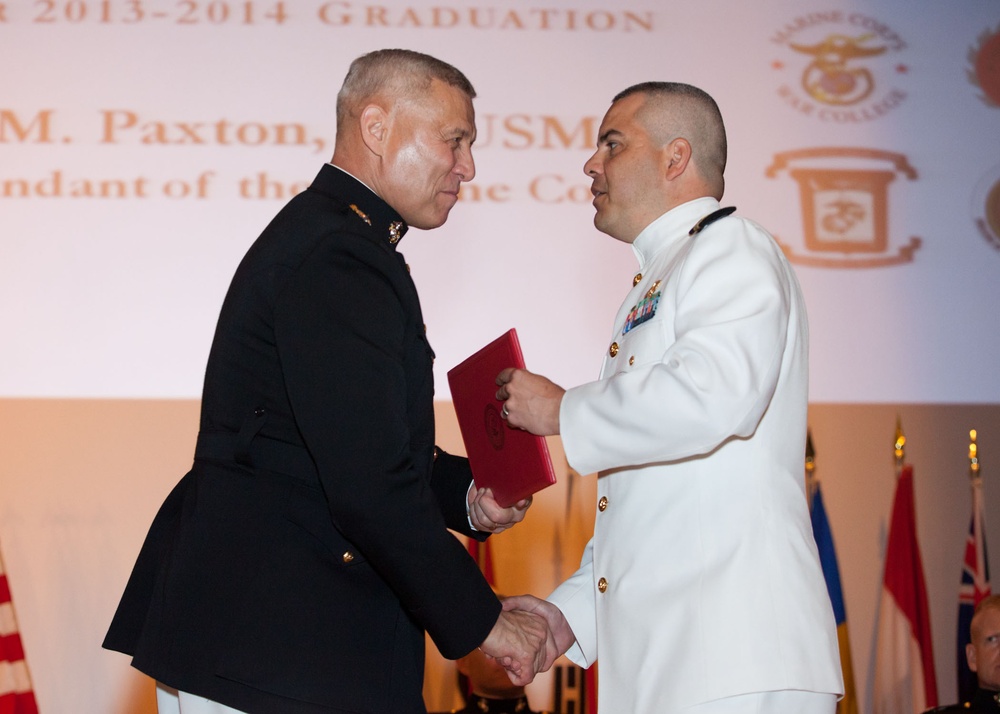 Marine Corps University Graduation