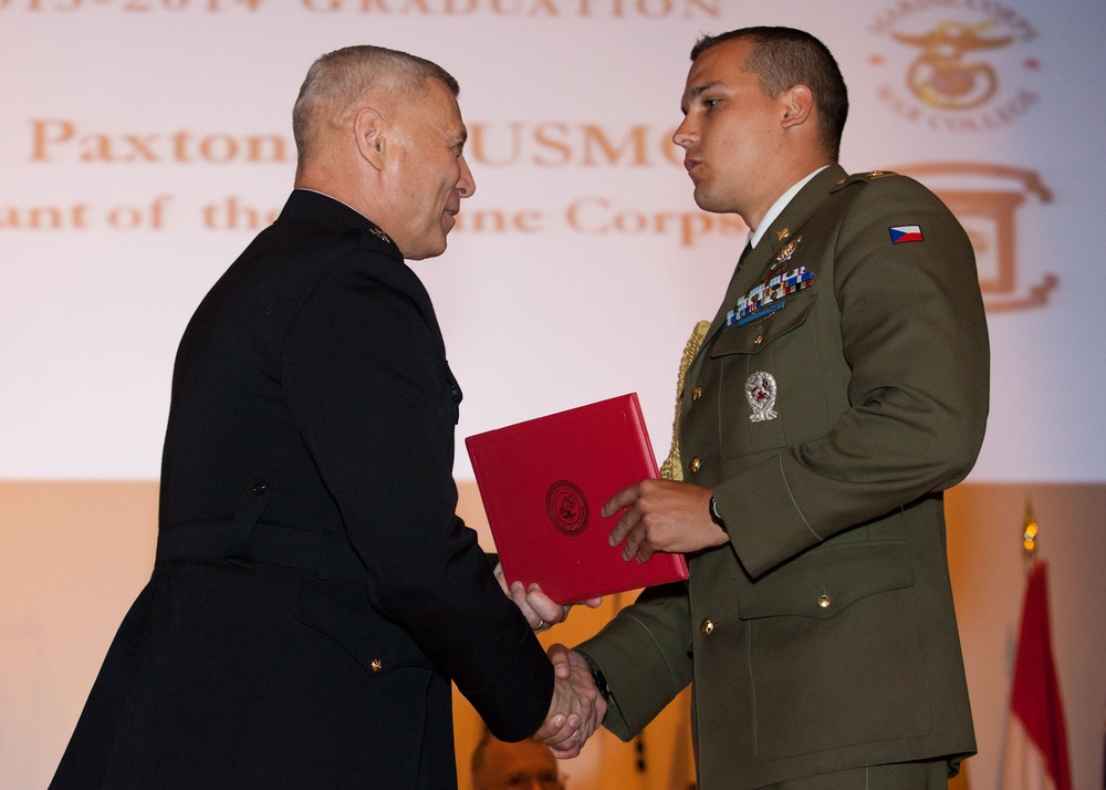Marine Corps University Graduation