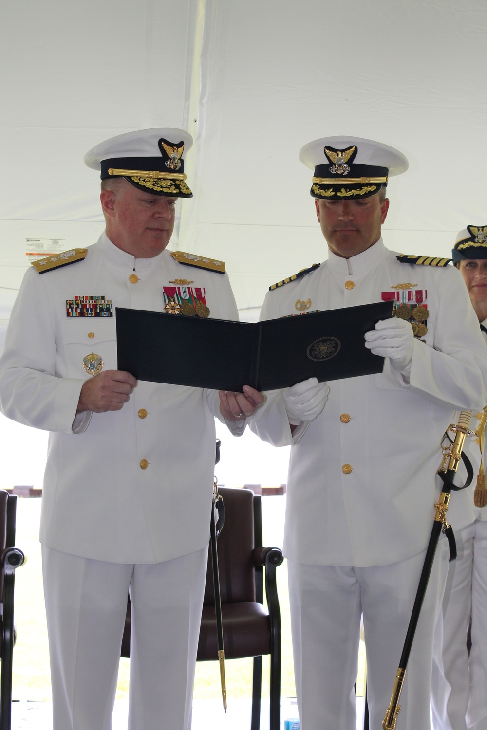Coast Guard Sector Lake Michigan in Milwaukee holds change-of-command