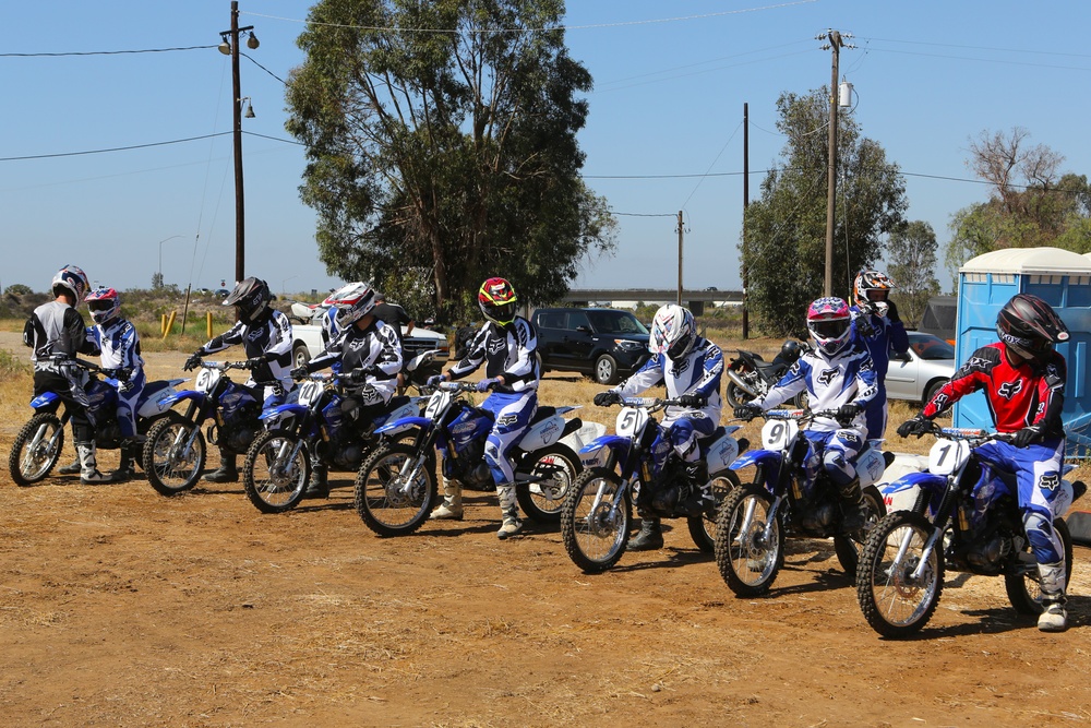 Marines take part in American Supercamp motorcycle training