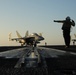 USS George H.W. Bush flight deck operations