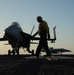 USS George H.W. Bush flight deck operations