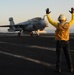 USS George H.W. Bush flight deck operations