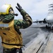 USS Ronald Reagan flight deck activity