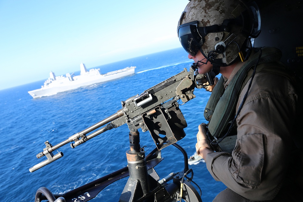 11th MEU and PHIBRON 5 execute visit board search and seizure