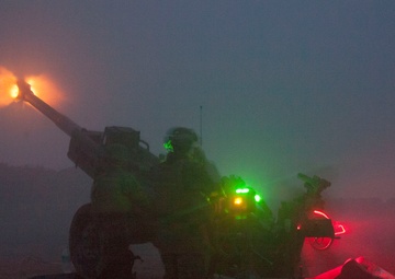 Manmade thunder rolls through hills