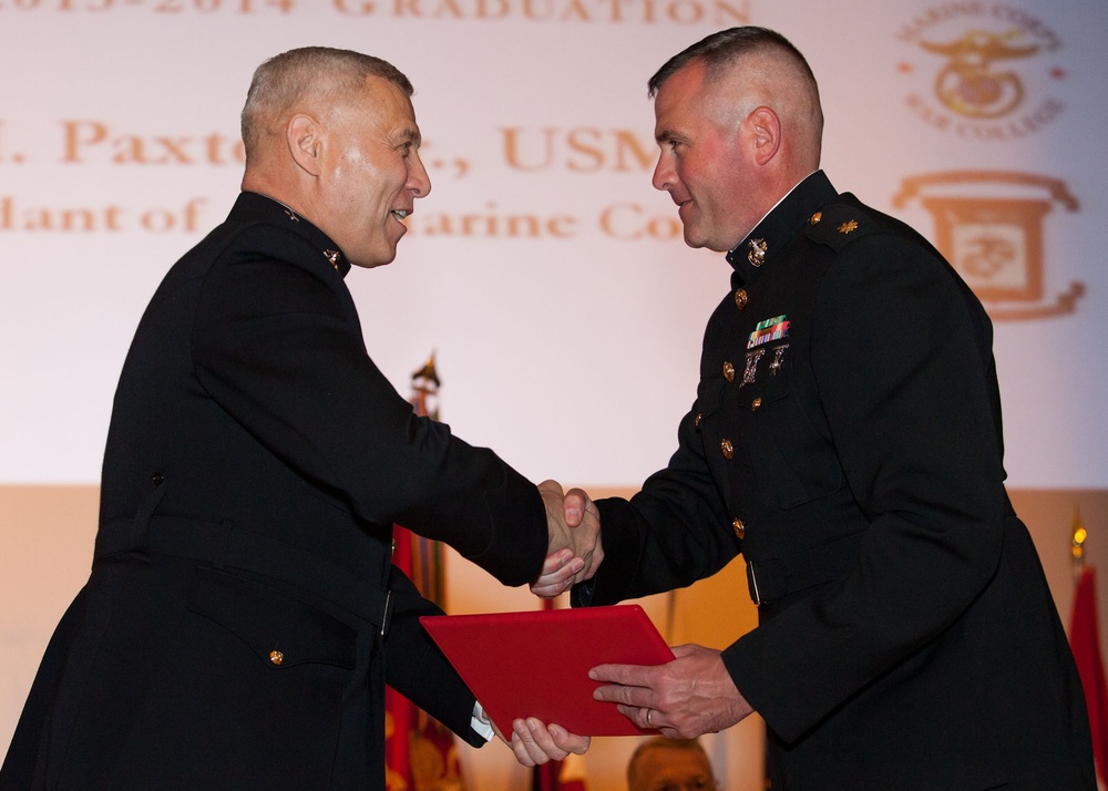 Marine Corps University Graduation