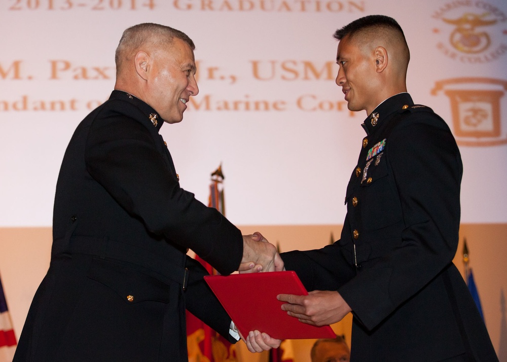 Marine Corps University Graduation